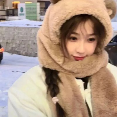 在大露台上